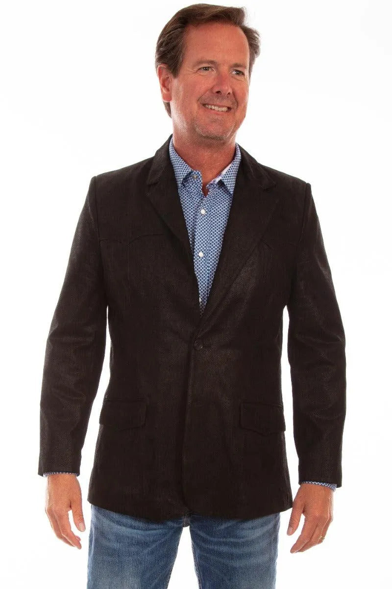 Chaqueta de cuero Scully Beau - para hombre