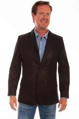 Chaqueta de cuero Scully Beau - para hombre