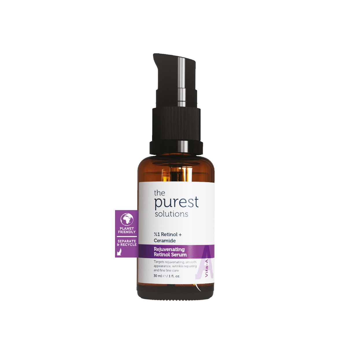 The Purest Solutions Anti-Aging and Eye Care Serum Set - Hydrating, Firming, Brightening Skincare for Mature Skin