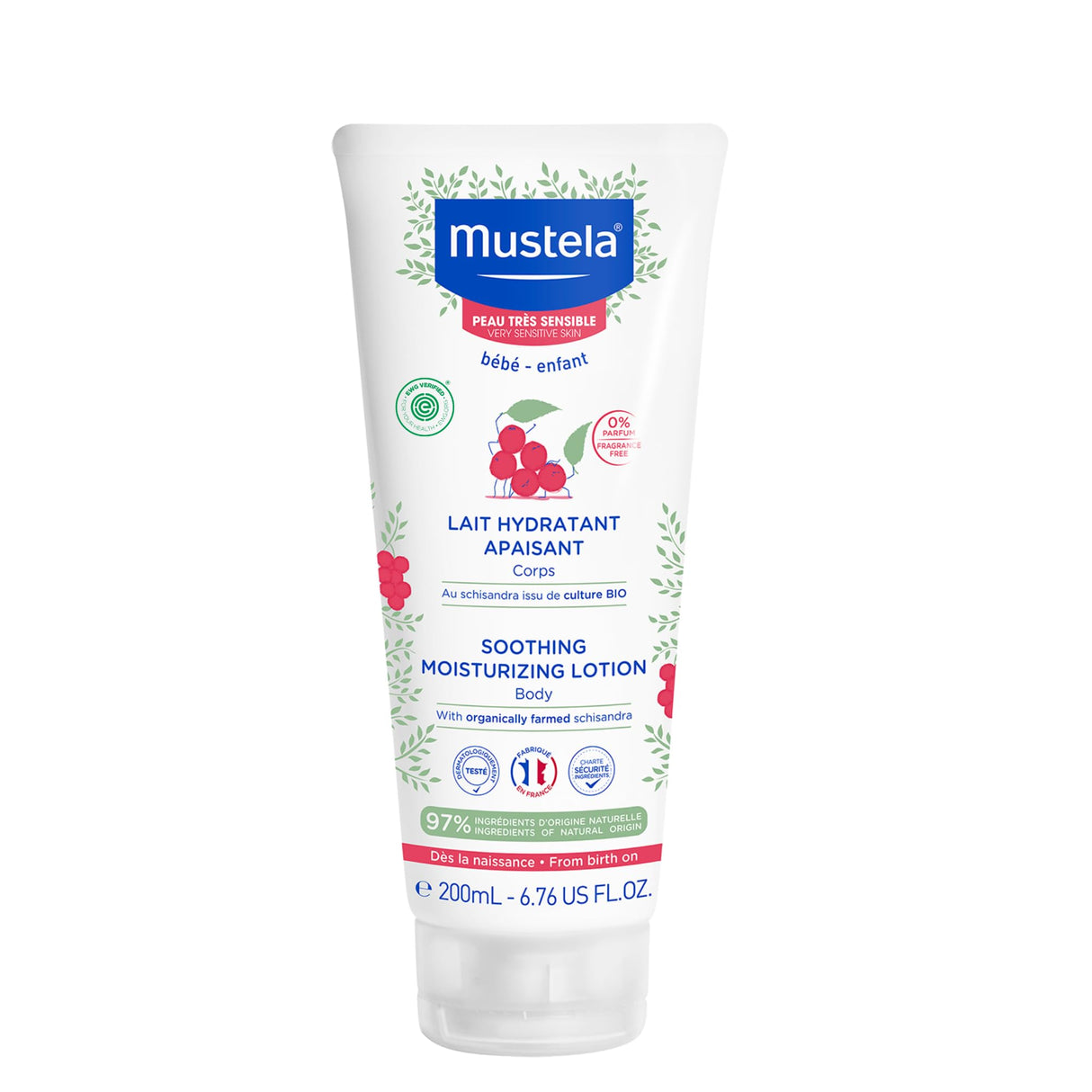 Mustela Soothing Moisturizing Lotion - Hydrating Relief | 200ml