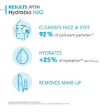 Bioderma Hydrabio H2O Micellar Water for Hydration and Makeup Removal, Fragrance-Free Skincare, 2x500ml