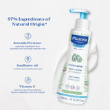 Mustela Hydra Bebe Baby Body Lotion - 300ml, Natural Ingredients for Moisturizing & Nourishing Infant Skin