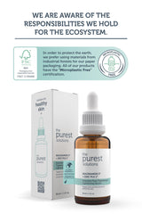 The Purest Solutions Skincare Set - Pore Tightening, Lightening, and Exfoliating for Uneven Skin Tone - Niacinamide Serum and Glycolic Acid Toner