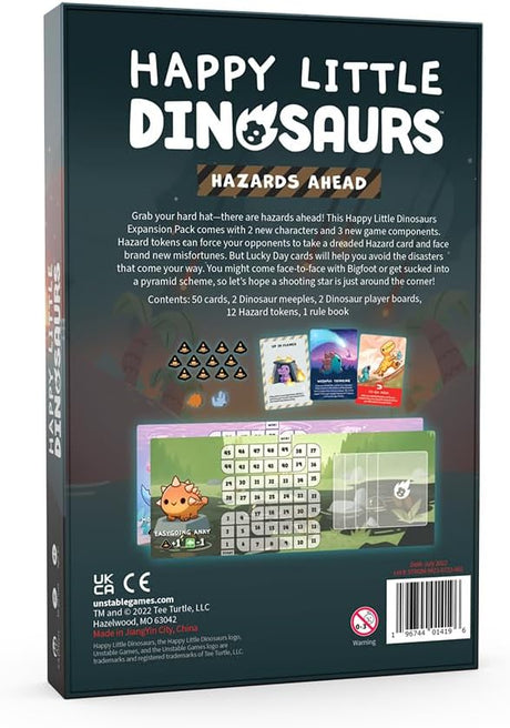 Happy Little Dinosaurs: Hazards Ahead Expansion