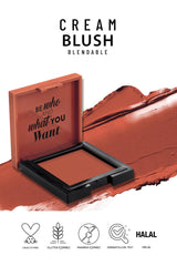 Pastel Creamblush Blendable 3.6g No:49 Heavenly - Cruelty-Free, Dermatologically Approved Cream Blush for Natural Makeup Looks