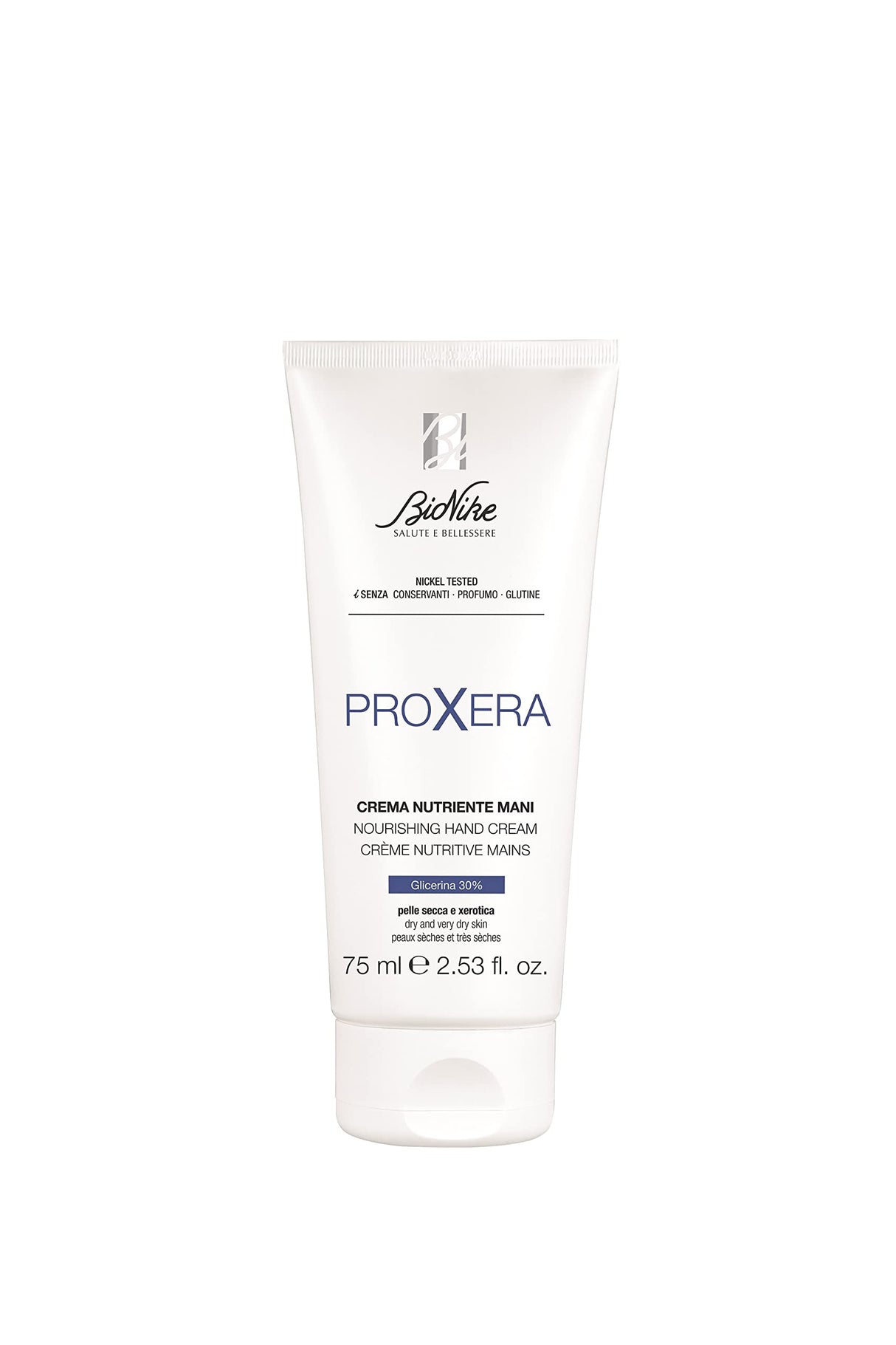 BioNike Proxera Hand Cream 75ml - Moisturizing & Nourishing Hand Care for Dry Hands