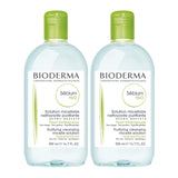 Bioderma Sebium H2O Cleansing Water for Combination/Oily Skin - 8.45 fl oz, Non-Comedogenic, No-Rinse Formula