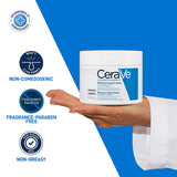 CeraVe Moisturizing Cream for Dry Skin - 340g, Fragrance-Free, Hypoallergenic & Non-Comedogenic
