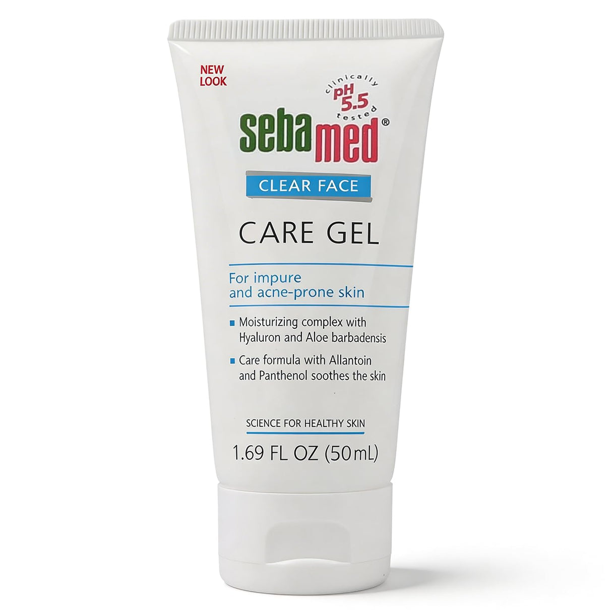 Sebamed Clear Face Care Gel - Gentle Hyaluronic Acid Skincare for Acne-Prone Skin, 1.69 fl oz