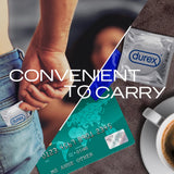 Durex Ultra-Thin Condoms - 10 Pack, Sensitive, Reliable Contraceptive Protection