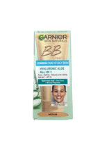Garnier BB Cream for Mixed & Oily Skin - Hydrating, Natural Coverage with Hyaluronic Acid & Aloe Vera