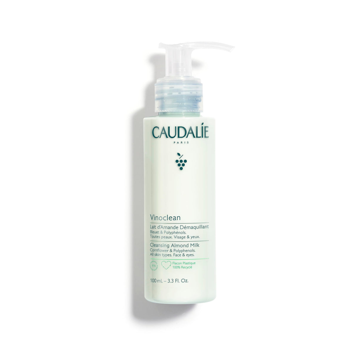 Caudalie Vinoclean Almond Oil Cleanser - Gentle Makeup Remover | 100ml
