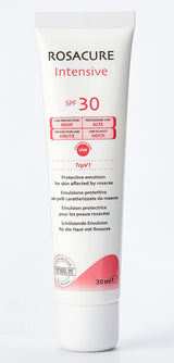 Synchroline Rosacure Intensive Cream SPF30 - Gentle Sunscreen for Rosacea-Prone Skin, SPF30 Protection, 1.01 fl oz