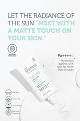 The Purest Solutions Matte Finish Sunscreen for Oily Skin 50 Spf Dry-touch Protection