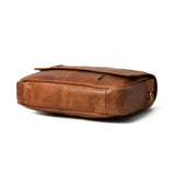 Bolso cruzado Wilson de cuero color camel