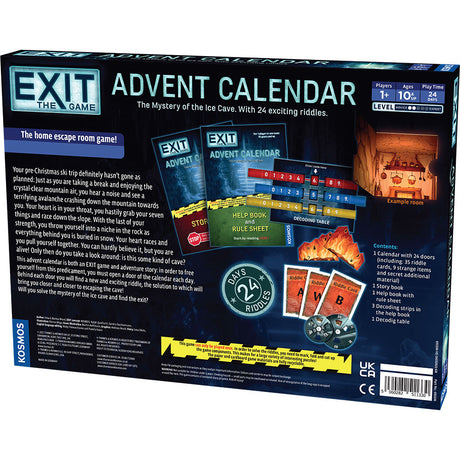 EXIT: Advent Calendar - The Mystery of the Ice Cave