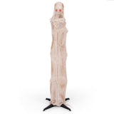 6FT Halloween Animated Standing Mummy with LED Red Glowing Eyes