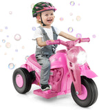 Motocicleta Eléctrica de 6V para Niños con Máquina de Burbujas y Música