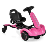 Coche de paseo a batería de 6V para niños con giro de 360° y 2 alturas ajustables