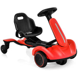 Coche de paseo a batería de 6V para niños con giro de 360° y 2 alturas ajustables