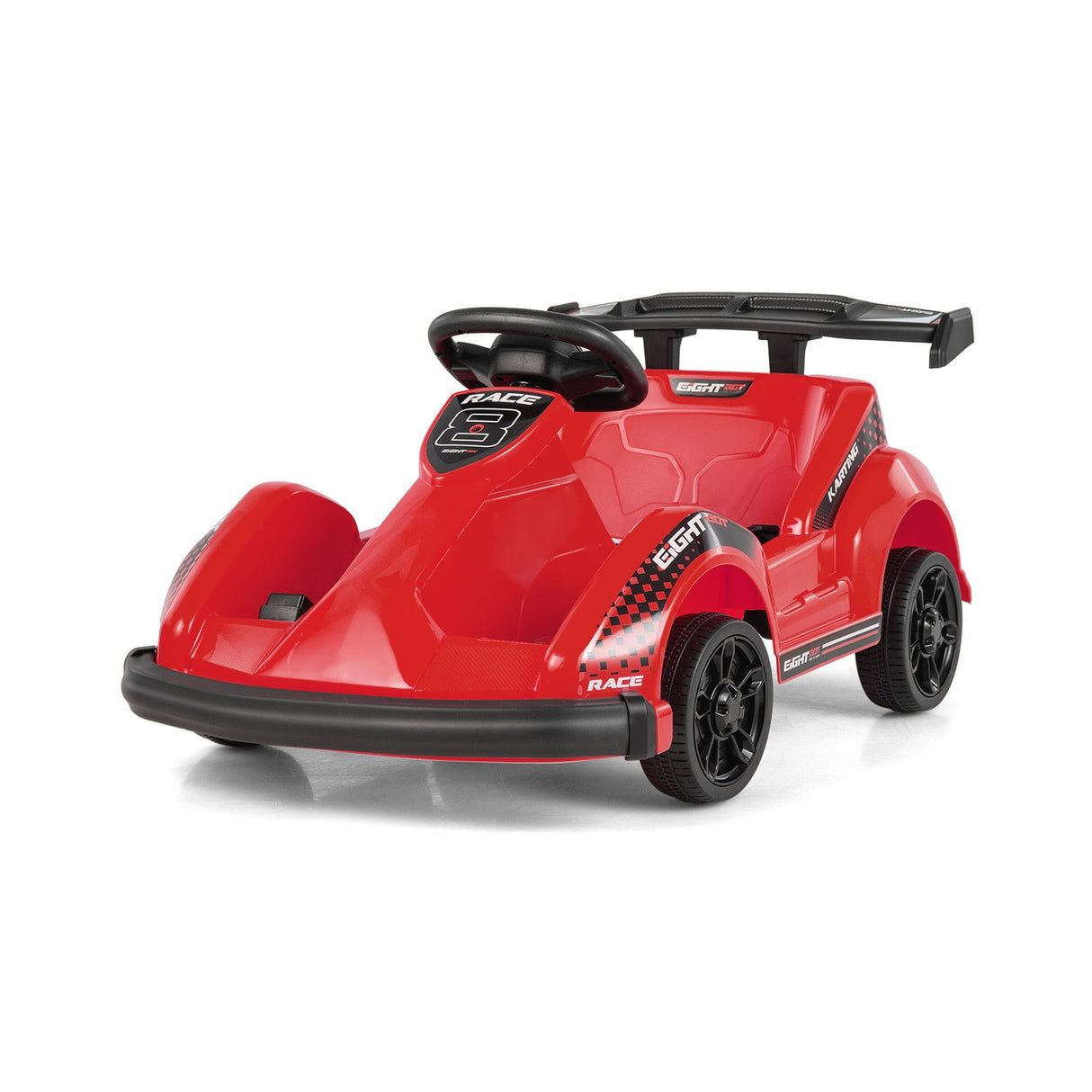 Coche Eléctrico de 6V para Niños con Control Remoto y Cinturón de Seguridad