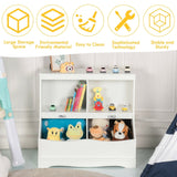 Mueble Bajo Multiusos con Estantería para Niños