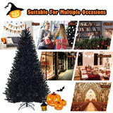 Árbol de Navidad/Halloween Artificial Plegable de 2.29 Metros