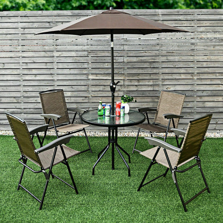 2 sillas reclinables plegables con reposabrazos lisos y respaldo ajustable para patio