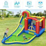 Castillo hinchable infantil con soplador