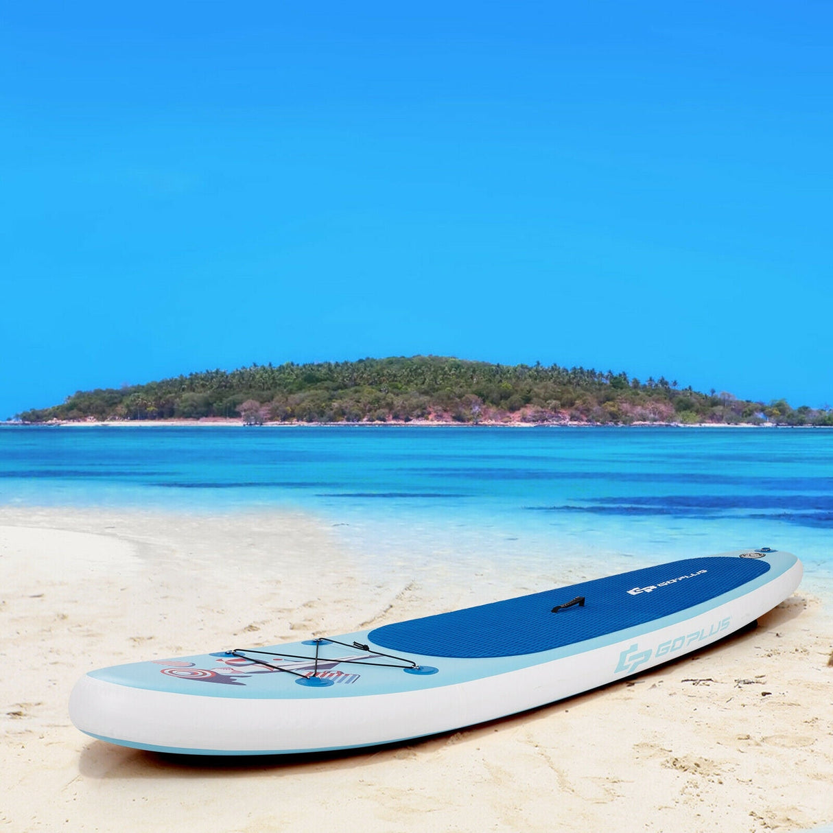 Tabla de paddle surf inflable de 10 pies con remo y bomba ajustables