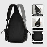 Pickleball Sling Bag - Black