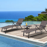 Adjustable Chaise Lounge Chair with 5 Reclining Positions