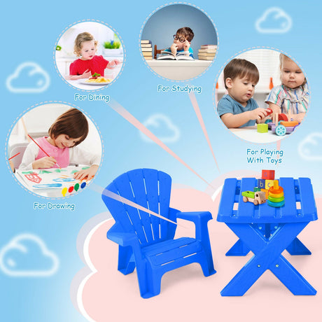 Plástico de 3 Piezas para Niños