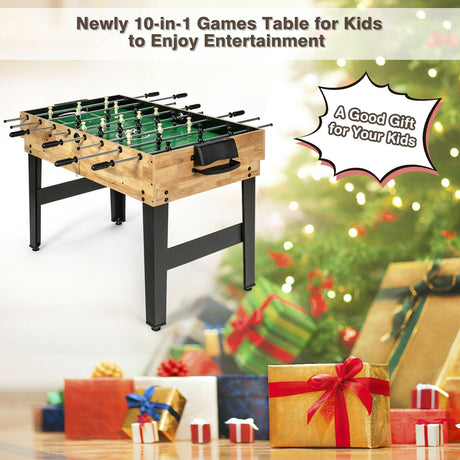 Mesa de juegos multifunción 10 en 1 para el hogar