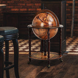 Gabinete de vino italiano del siglo XVI con ruedas