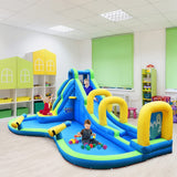 Castillo Hinchable Acuático Multifunción con Soplador de 735W