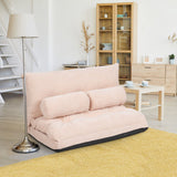 Sofá cama reclinable de 6 posiciones con 2 almohadas