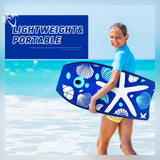 Tabla de bodyboard de surf ligera superportátil de 41 pulgadas