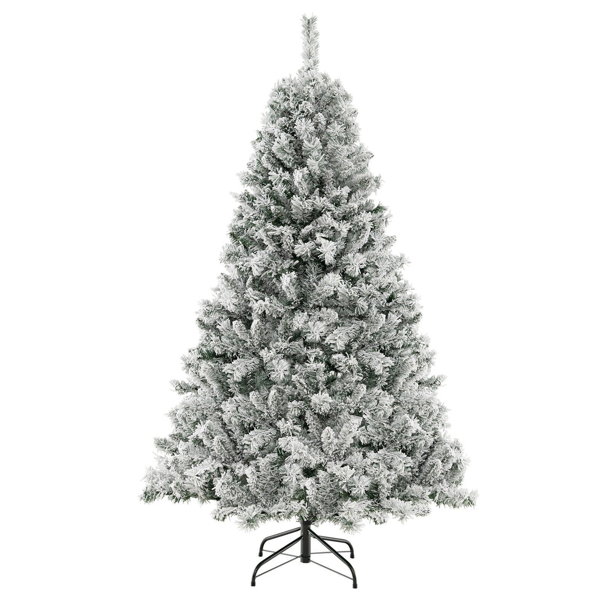 Árbol de Navidad Artificial de 6/7/8 Pies, Forma Rápida en 3 Minutos