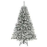 Árbol de Navidad Artificial de 6/7/8 Pies, Forma Rápida en 3 Minutos