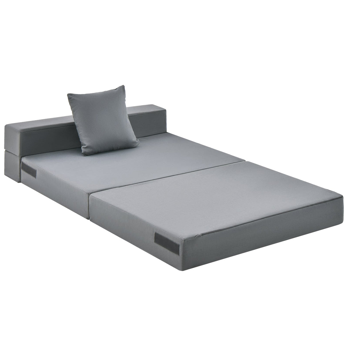 Colchón plegable de sofá cama de 6 pulgadas con almohada