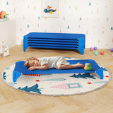 Cunas apilables portátiles de 6 unidades para guardería, cama para niños de 52 pulgadas