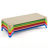 Cunas apilables portátiles de 6 unidades para guardería, cama para niños de 52 pulgadas