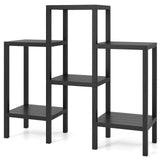 Estanterías modulares de plástico de 6 niveles para salón y cocina