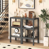 Estanterías modulares de plástico de 6 niveles para salón y cocina