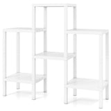 Estanterías modulares de plástico de 6 niveles para salón y cocina