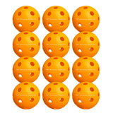 Pelotas de pickleball para práctica en interiores - Naranja