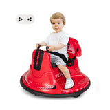 Coche de choque para niños de 12 V con control remoto, luces y música