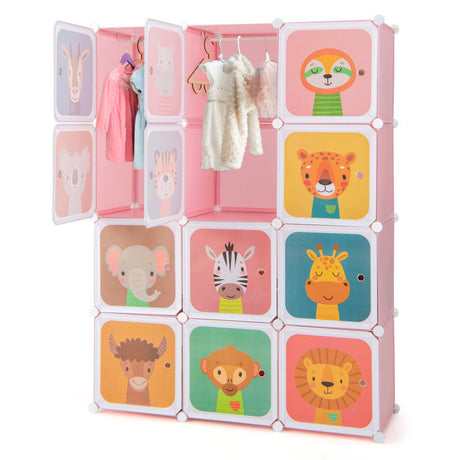 Juego de 3 piezas para habitación infantil: Estructura de cama individual, Armario y Tocador con taburete