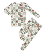 Pijama de bambú de 2 piezas Harvest Hedgehogs